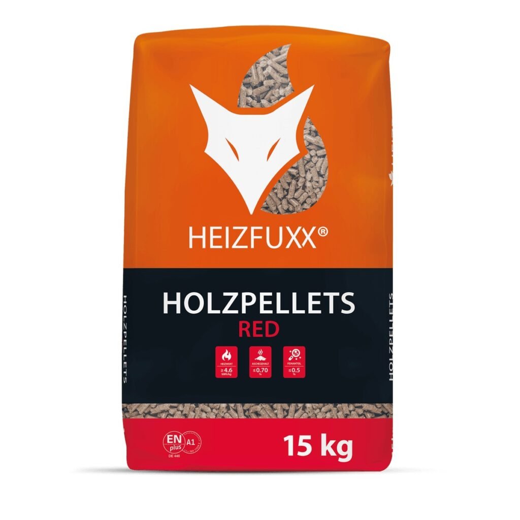 HEIZFUXX Holzpellets RED 975 kg ENplus A1 – Bild 2