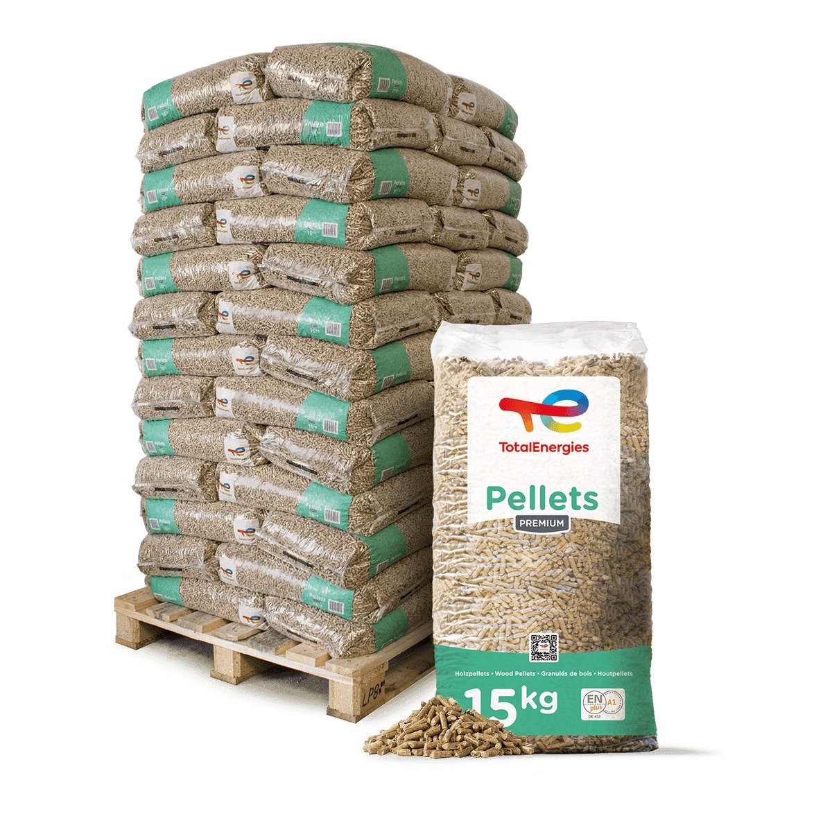 TotalEnergies Holzpellets Premium 975 kg ENplus A1